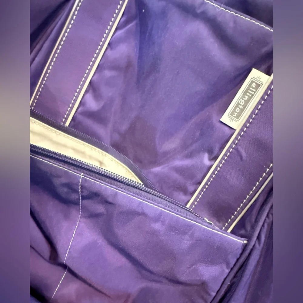 Ellington Nylon Purple Backpack - Picture 5 of 14